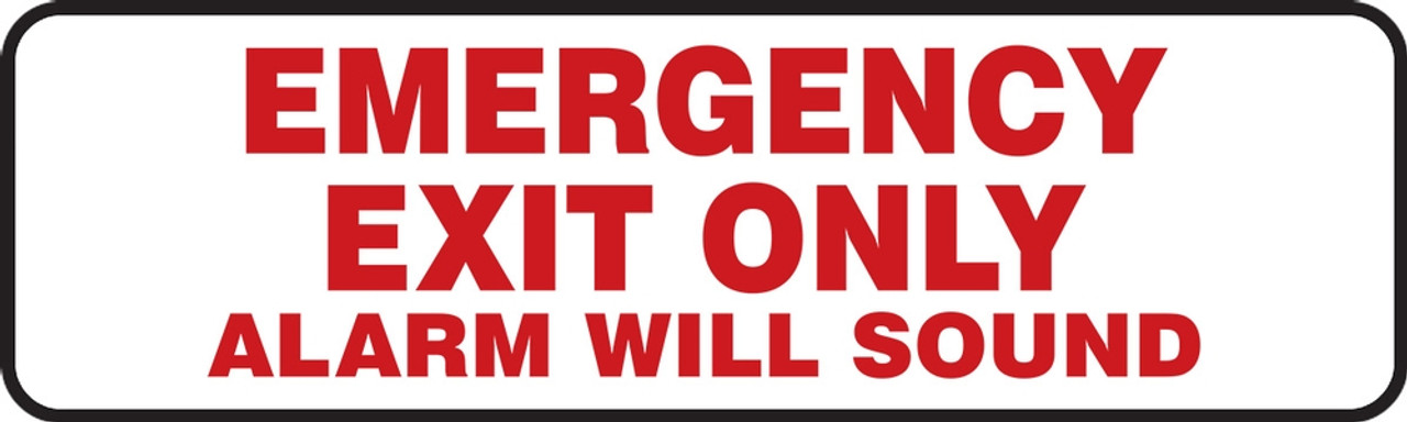 Emergency exit sign stock photo. Image of danger, frame - 21390040